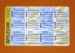Zobrazit detail zboží: Kalendář 1997 - 68/10.96 (Telefonní karty)