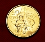 Zobrazit detail zboží: 50 Kčs - Vítězný únor (Mince : Au, Ag)