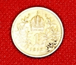 1 koruna - 1912 - František Josef I.