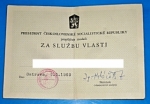 Medaile Za zásluhy o obranu vlasti ČSSR - II.typ