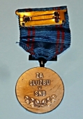 Medaile Za službu v SNB