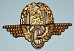 Zobrazit detail zboží: Čepicový odznak drážní - 1 (Dopravní + spoje)