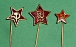 Zobrazit detail zboží: KSČ - 3 odznaky (Politické)