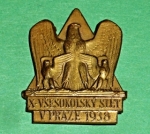 Zobrazit detail zboží: X.všesokolský slet v Praze 1938 (Skautské + Sokolské)