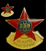 Zobrazit detail zboží: Nejlepší pracovník ŽDB - Bohumín (Pracovní)