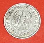 5 Reichsmark - 1936 A(Hindenburg)...