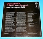 O soudcích, lidech souzených a odsouzených