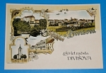 Zobrazit detail zboží: Pozdrav z Divišova 1900 (Reprodukce dobových pohlednic)