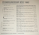 Československý Jazz 1962