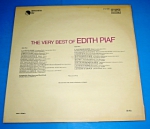 Piaf : Edith Piaf - The Very Best Of Edith Piaf