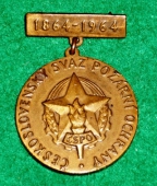 Zobrazit detail zboží: 100 let dobrovolné požární ochrany 1864-1964 (Hasičské)