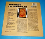 Peggy Lee : The Best Off Peggy Lee