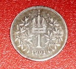 1 koruna - 1901 - František Josef I.