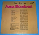 Mouskouri ‎ Nana : The Unique Nana Mouskouri