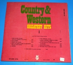 Country & Western Greatest Hits I