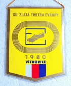 Zobrazit detail zboží: XII. Zlatá Tretra Evropy, Vítkovice 1980 (RETRO Sportovní)