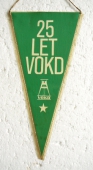 Zobrazit detail zboží: VOKD - 25 let VOKD / Výstavba Ostravskokarvinských dolů -  VOKD  n.p. Nositel Řádu práce Ostrava (RETRO Hornické)