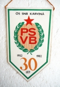 Zobrazit detail zboží: OS SNB KARVINÁ, 30 let  PS-VB 1952 - 1982 (RETRO SNB+ČSLA+PO+OSH)