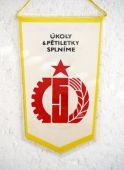 Zobrazit detail zboží: Úkoly 6.Pětiletky splníme (RETRO Politické)