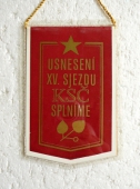 Zobrazit detail zboží: Usnesení XV. Sjezdu KSČ Splníme / 10 let SZP Zempro Opava (RETRO Politické)