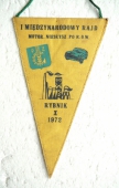 Zobrazit detail zboží: 1.Mezinárodní závod Motor. Nieslysz.  Rybnik 1972 - 1.Miedzynarodowy rajd Motor PTTK (- soutěže)