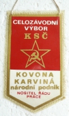 Zobrazit detail zboží: CZV KSČ KOVONA-KARVINÁ n.p. (RETRO Politické)