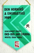 Den Horníků 1989 Důl Vítězný Únor