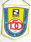 150 let. Závody Gustava Klimenta Třebíč