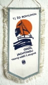 Zobrazit detail zboží: TJ ŽD Bohumín - Oddíl Jachtingu vzorný oddíl I.stupně ŽDB / OSTAR 1980 NIKE II Czechoslovakia (TJ ŽDB jachting, turistika)