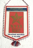 Zobrazit detail zboží: Krajské Finále o Partyzánský samopal  XVII. Sjezd KSČ V.Meziříčí 1986 (RETRO Politické)