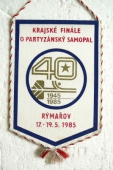 Zobrazit detail zboží: Krajské Finále o Partyzánský samopal  Rýmařov 1985 (RETRO Politické)