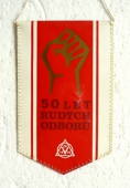 Zobrazit detail zboží: 50 let Rudých Odborů (RETRO Politické)