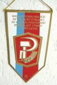 Zobrazit detail zboží: Socialistickou soutěží za vynikající výsledky v 7.Pětiletce (RETRO Politické)
