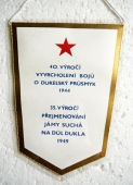 Zobrazit detail zboží: 40. výročí vyvrcholení bojů o Dukelský Průsmyk 1944 ,  35.výročí přejmenování Jámy Suchá na Důl DUKLA 1949 /  OKR Důl DUKLA Havířov (RETRO Hornické)