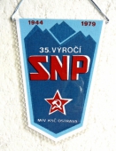Zobrazit detail zboží: 35.výročí SNP 1944-1979, MěV. KSČ Ostrava (RETRO Politické)