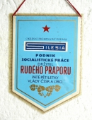 Zobrazit detail zboží: Držitel DUDÉHO PRAPORU O.P.Podnik socialistické práce SILESIA (RETRO Politické)