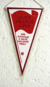 Zobrazit detail zboží: ŽDB - Rudý prapor 6.PLP nás zavazuje k další usilovné práci / Železárny a drátovny n.p. Bohumín (Provozy, politika)