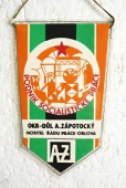 Zobrazit detail zboží: OKR - Důl A.Zápotocký,  Nositel Řádu práce , Orlová - Podnik socialistické práce (Hornické vlaječky a)