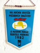 VIII.ročník Požárních družstev o Putovní pohár 1982