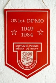 90 let. MHD Dopravní Podnik Města Ostravy 1894 - 1984
