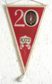 ČSPO za účast v I. kole  soutěže požárních družstev 1972