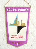 Zobrazit detail zboží: Vzorný podnik Bezpečné práce,Důl ČS. PIONÝR ORLOVÁ 3 (RETRO Hornické)