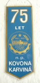 Zobrazit detail zboží: 75 let KOVONA  n.p. KARVINÁ 1904 - 1979 (RETRO Podnikové)
