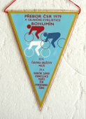 Zobrazit detail zboží: Přebor ČSR 1979 v silniční cyklistice Bohumín /  TJ ŽDB Vzorný oddíl I. stupně cyklistika (RETRO Sportovní)