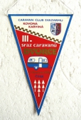 Zobrazit detail zboží: III.Sraz Caravanů Dvorce 1978,CARAVAN CLUB KOVONA KARVINÁ (RETRO Doprava)