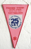 Zobrazit detail zboží: 25 let.Pozemní Stavby n.p. Gottwaldov (RETRO Podnikové)
