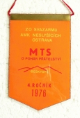 Zobrazit detail zboží: ZO Svazarmu AMK neslyšících Ostrava , 5.výročí Automotoklub ČSR 1971-1976 / MTS o Pohár přátelství 4.ročník 1976 (- automotoklub)