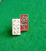 Zobrazit detail zboží: Sport : Olympiáda 1980 - Moskva (Odznaky Retro)