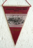 Zobrazit detail zboží: KOKSOVNA Vítězný Únor OSTRAVA 1908 (Hornické vlaječky a)