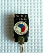 Zobrazit detail zboží: Sport : W.B.P. Závod Míru XI. etapa 1974 Sokolov (odznak-sport)